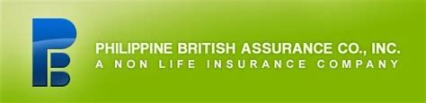 phil british assurance co inc|Philippine British Assurance Company .